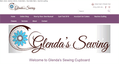 Desktop Screenshot of glendassewing.com